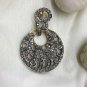 Pave Diamond Round Pendant 925 Silver Diamond Handmade Pendant For Birthday Gift