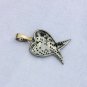 Pave Diamond Angel Wing Pendant Diamond Angel Wing Pendant Christmas Gift.