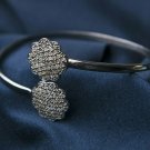 Natural Diamond Open Bracelet 925 Sterling Silver Diamond Fashion Bracelet Gift. Natural Diamond Open Bracelet 925 Sterling Silver Diamond Fashion Bracelet Gift.