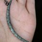 Pave Diamond Crescent Moon Pendant 925 Silver Diamond Moon Birthday Pendant Gift