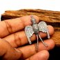 Pave Diamond Swallow Bird Pendant 925 Silver Diamond Nautical Pendant Gift Charm