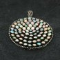 Opal Designer Pendant 925 Silver Pave Diamond Handmade Diamond Pendant Jewelry.