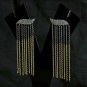 Diamond Tassel Earring 925 Silver Chandelier Earring Women Fashion Earring Gift.