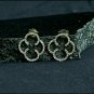 Clover Stud Earring Lucky Earring 925 Silver Pave Diamond Earrings For Christmas
