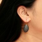 Diamond Fashion Earring Handmade 925 Sterling Silver Dangle Earring Jewelry Gift Diamond Fashion Earring Handmade 925 Sterling Silver Dangle Earring Jewelry Gift