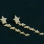 Diamond Star Drop Earring 925 Silver Star Dangling Earring Women Fashion Earring