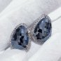 Spinel Rose Cut Diamond Stud Earring 925 Silver Spinel Stud Earring Wedding Gift