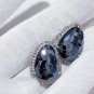 Spinel Rose Cut Diamond Stud Earring 925 Silver Spinel Stud Earring Wedding Gift