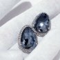 Spinel Rose Cut Diamond Stud Earring 925 Silver Spinel Stud Earring Wedding Gift