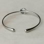 Pave Diamond Disc Cuff Bracelet 925 Silver Diamond Fashion Bracelet Fine Jewelry
