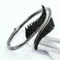 Pave Diamond Bangle Bracelet 925 Silver Fashion Bracelet Wedding Diamond Gift.