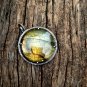 Labradorite Pendant 925 Silver Diamond Jewelry Labradorite Cabochon Pendant Gift