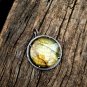 Labradorite Pendant 925 Silver Diamond Jewelry Labradorite Cabochon Pendant Gift