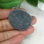 Pave Diamond Necklace Connector 925 Silver Jewelry Connector Findings Supplies.
