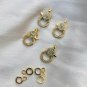 Pave Diamond Lobster Claw Clasp 14k Gold Fine Diamond Additional Jewelry Finding