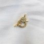 Pave Diamond Lobster Claw Clasp 14k Gold Fine Diamond Additional Jewelry Finding