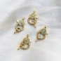 Pave Diamond Lobster Claw Clasp 14k Gold Fine Diamond Additional Jewelry Finding