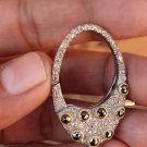 Natural Pave Diamond Lobster Clasps 925 Silver Rosecut Diamond Jewelry Finding.