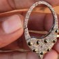 Natural Pave Diamond Lobster Clasps 925 Silver Rosecut Diamond Jewelry Finding.