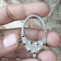 Natural Pave Diamond Lobster Clasps 925 Silver Rosecut Diamond Jewelry Finding.