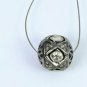 Antique Style 10mm Polki Ball Beads Findings 925 Silver Polki Diamond Beads.