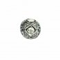Antique Style 10mm Polki Ball Beads Findings 925 Silver Polki Diamond Beads.
