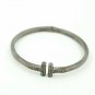 Pave Diamond Classic Bangle 925 Silver Diamond Handmade Finish Bangle Bracelet.
