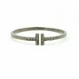 Pave Diamond Classic Bangle 925 Silver Diamond Handmade Finish Bangle Bracelet.