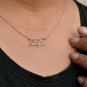 14k Solid Gold Personalised Name Necklace Custom Name Dainty Cable Chain Jewelry