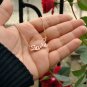 14k Solid Gold Personalised Name Necklace Custom Name Dainty Cable Chain Jewelry