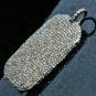 Diamond Dog Tag Pendant 925 Silver Diamond Jewelry Unisex BFF Necklace Design.