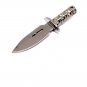 Knife Charm 925 Silver Pave Diamond Pendant Charm Jewelry Findings.