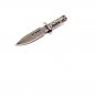Knife Charm 925 Silver Pave Diamond Pendant Charm Jewelry Findings.
