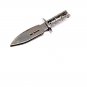 Knife Charm 925 Silver Pave Diamond Pendant Charm Jewelry Findings.