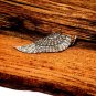 Wing Charm Pendant Pave Diamond 925 Silver Diamond Charm Pendant For Christmas.
