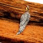 Wing Charm Pendant Pave Diamond 925 Silver Diamond Charm Pendant For Christmas.