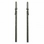 Bar Earring Pave Diamond 925 Silver Stick Earring For Christmas Gift's.