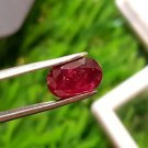2.30 cts Mozambique Ruby Blood Red UNHEATED Ruby Cut Stone 100%Natural CERTIFIED 2.30 cts Mozambique Ruby Blood Red UNHEATED Ruby Cut Stone 100%Natural CERTIFIED