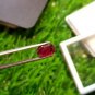 2.30 cts Mozambique Ruby Blood Red UNHEATED Ruby Cut Stone 100%Natural CERTIFIED