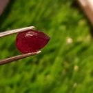 1.60 cts Mozambique Ruby Blood Red 100%Natural UNHEATED Ruby CERTIFIED.
