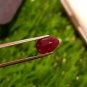 1.60 cts Mozambique Ruby Blood Red 100%Natural UNHEATED Ruby CERTIFIED.