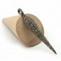 Pave Diamond Spike Pendant 925 Silver Diamond Flat Pendant Charm Mother's Gift.