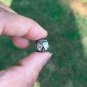 Rosecut Diamond Ball Beads Findings 925 Silver Pave Diamond Fancy Beads Findings