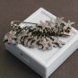 Human Charm Pendant 925 Silver Pave Diamond Findings Christmas Gift.