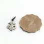 Fancy Pave Diamond Charm Pendant 925 Silver Diamond Findings For Christmas Gift.