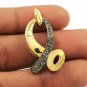 Pave Diamond Designer Pendant 925 Silver Fashion Diamond Pendant Valentines Gift