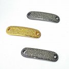 Pave Diamond Tag Pendant 925 Silver Diamond Pendant Handmade Bracelet Connector. Pave Diamond Tag Pendant 925 Silver Diamond Pendant Handmade Bracelet Connector.