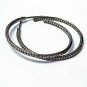 Pave Diamond Boho Hoop Earring 925 Silver Boho Diamond Hollywood Earring Gift.