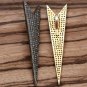Pave Diamond Arrow Head Pendant Beautiful 925 Silver Handmade Diamond Pendant.