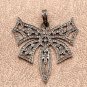 Pave Diamond Unique Butterfly Pendant 925 Silver Diamond Handmade Pendant Gift.